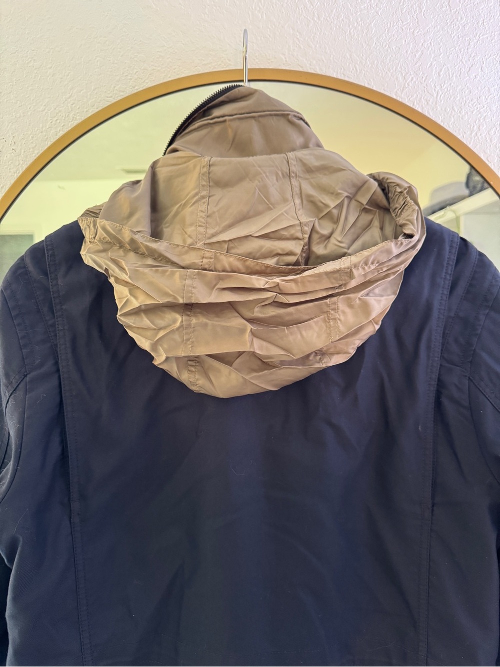 Banana Republic Navy Water Resistant Military Field Jacket - Picture 3 of 7